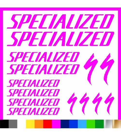 Kit Specialized Adesivi Prespaziati Bici | Pubblisav