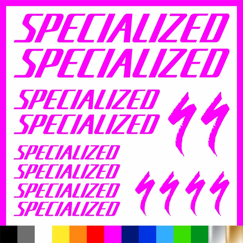 Kit Specialized Adesivi Prespaziati Bici | Pubblisav