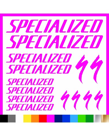 Kit Specialized Adesivi Prespaziati Bici | Pubblisav