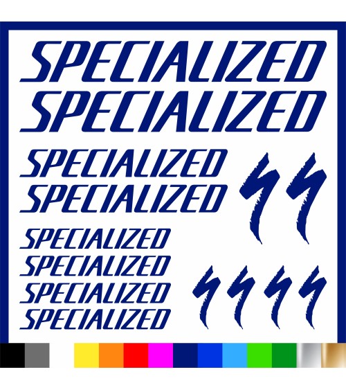 Kit Specialized Adesivi Prespaziati Bici | Pubblisav