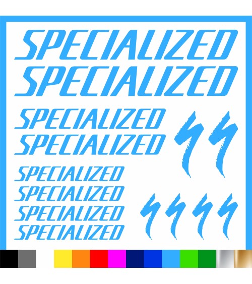 Kit Specialized Adesivi Prespaziati Bici | Pubblisav