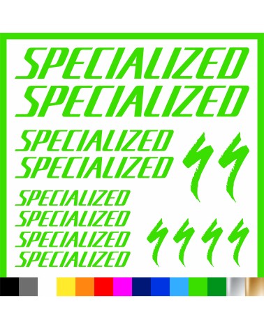 Kit Specialized Adesivi Prespaziati Bici | Pubblisav