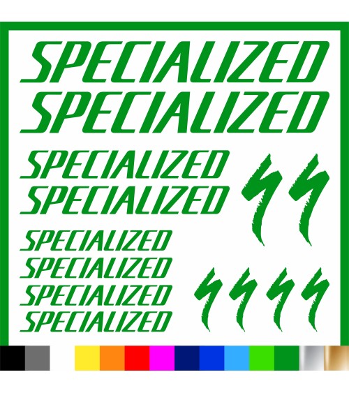 Kit Specialized Adesivi Prespaziati Bici | Pubblisav