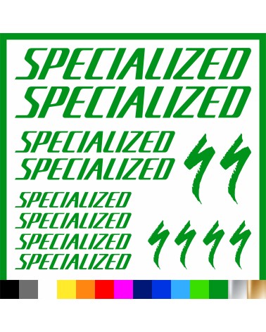 Kit Specialized Adesivi Prespaziati Bici | Pubblisav