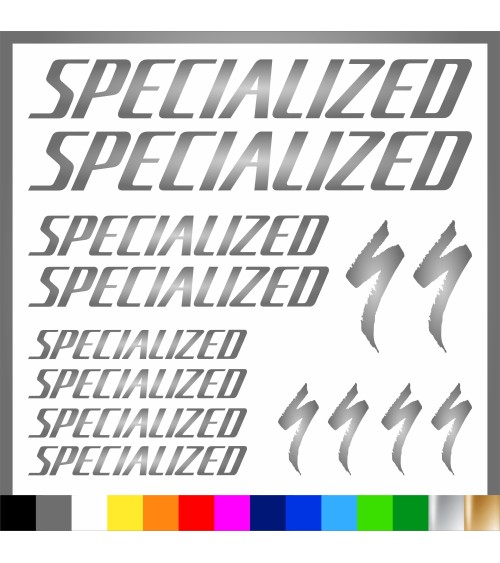 Kit Specialized Adesivi Prespaziati Bici | Pubblisav