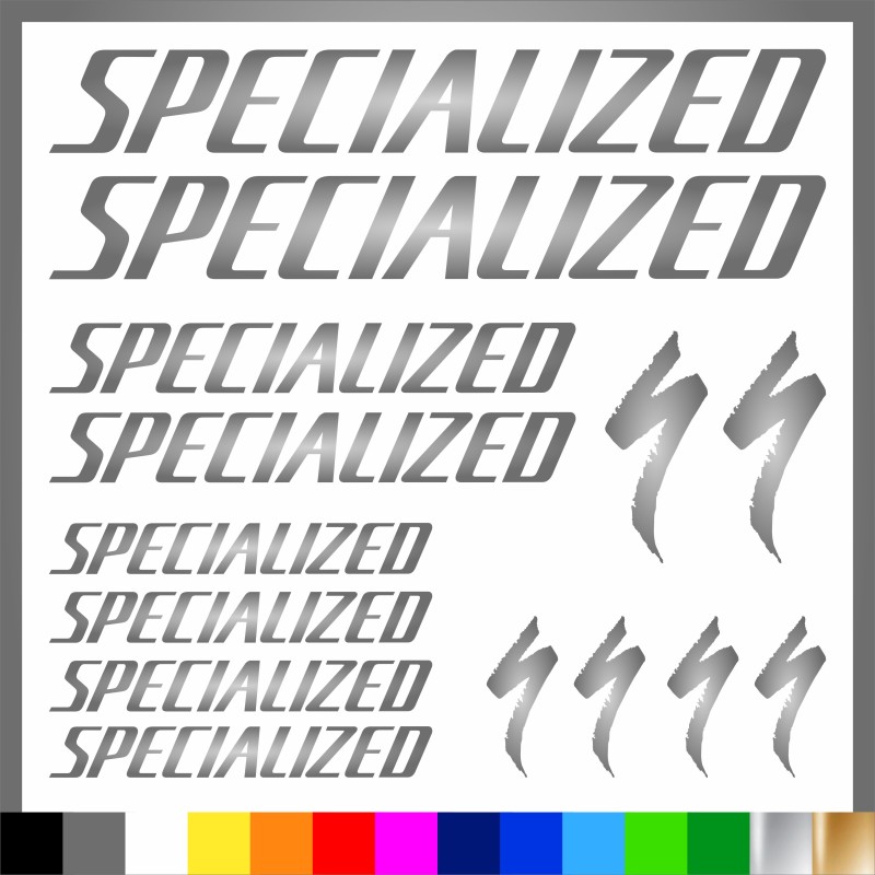 Kit Specialized Adesivi Prespaziati Bici | Pubblisav