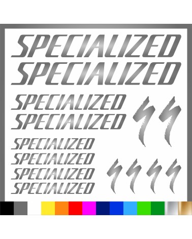 Kit Specialized Adesivi Prespaziati Bici | Pubblisav
