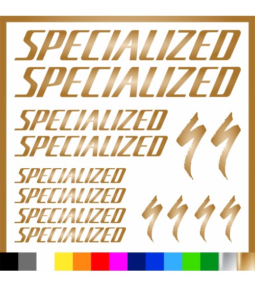 Kit Specialized Adesivi Prespaziati Bici | Pubblisav