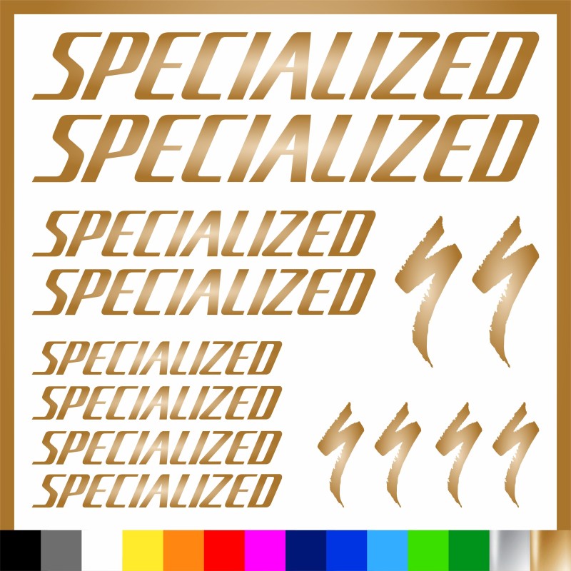 Kit Specialized Adesivi Prespaziati Bici | Pubblisav