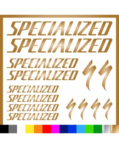 Kit Specialized Adesivi Prespaziati Bici | Pubblisav