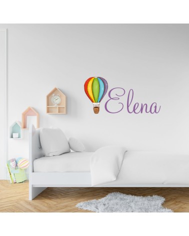 WALL STICKERS ADESIVI MURALI CAMERETTA BAMBINI NOME